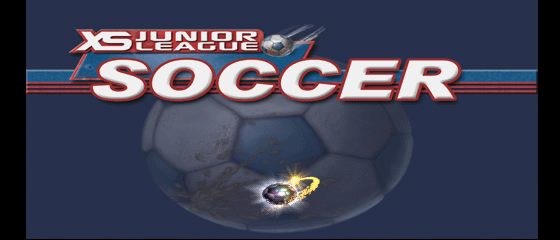 XS Junior League Soccer Title Screen